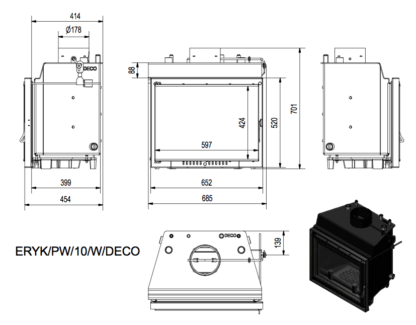 N eryk pw 10 w deco