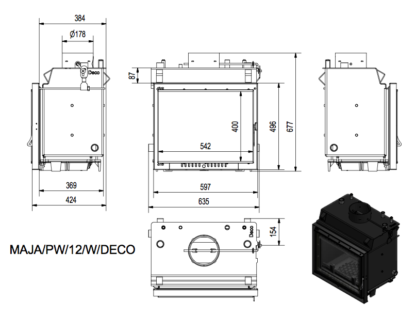 N maja pw 12 w deco