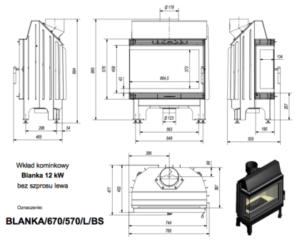 N blanka 670 570 l bs wymiary