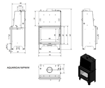 N wymiary aquario pw a18