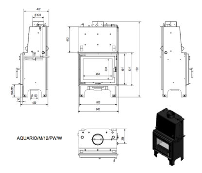 N wymiary aquario pw m12