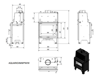 N wymiary aquario pw m8