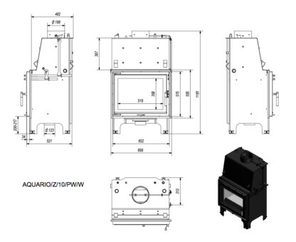 N wymiary aquario pw z10