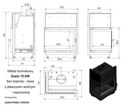 N wymiary zuzia pw 15kw bs lewy wezow