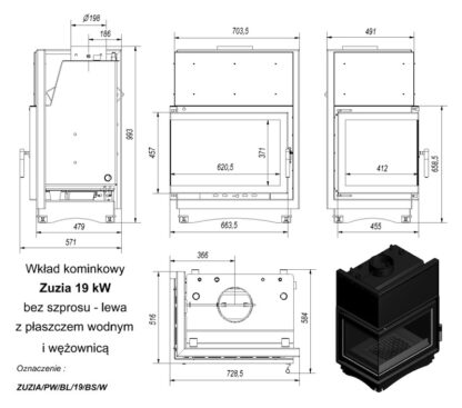 N wymiary zuzia pw 19kw bs lewy wezow